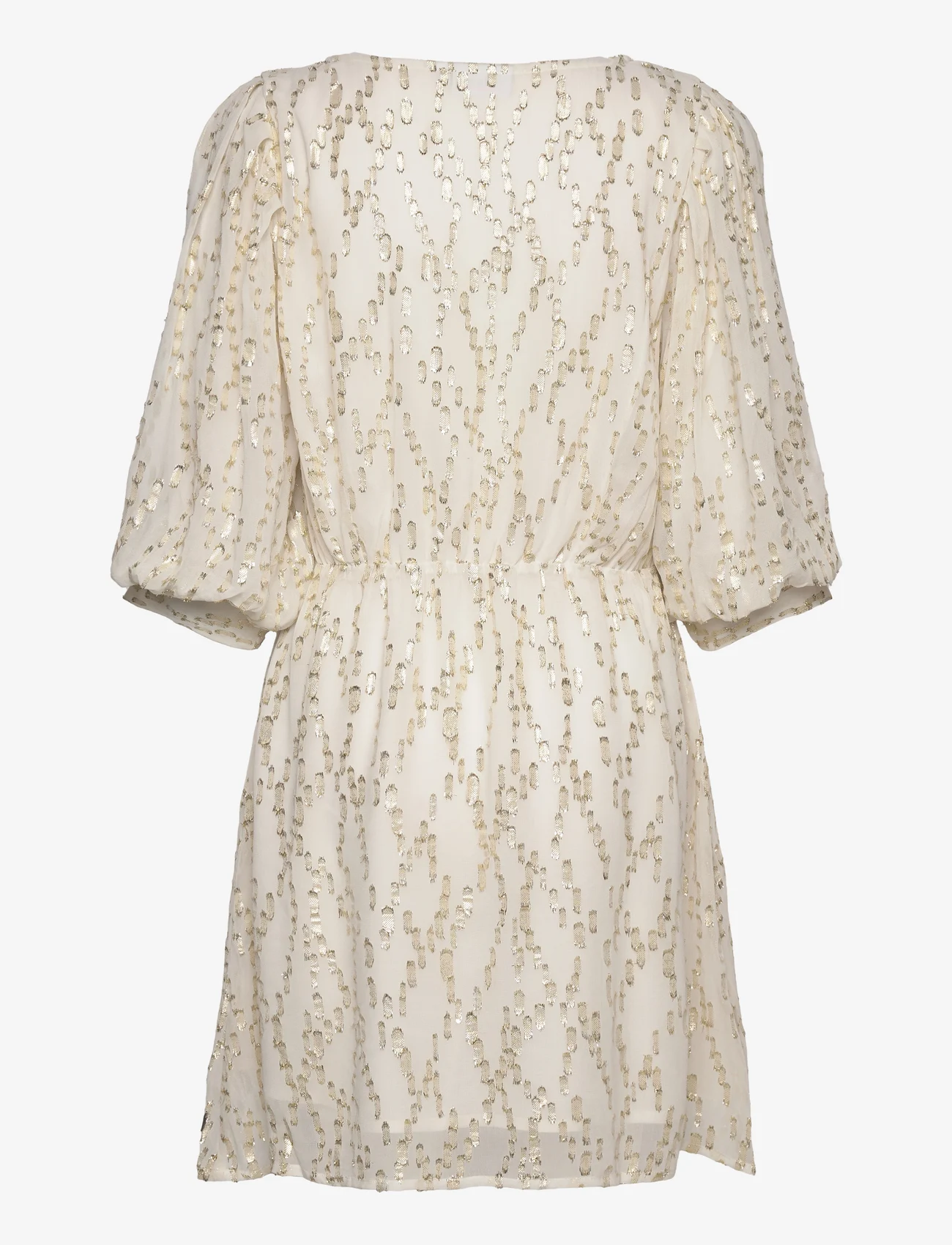 Coster Copenhagen - Short shimmer dress - summer dresses - off white shimmer - 1