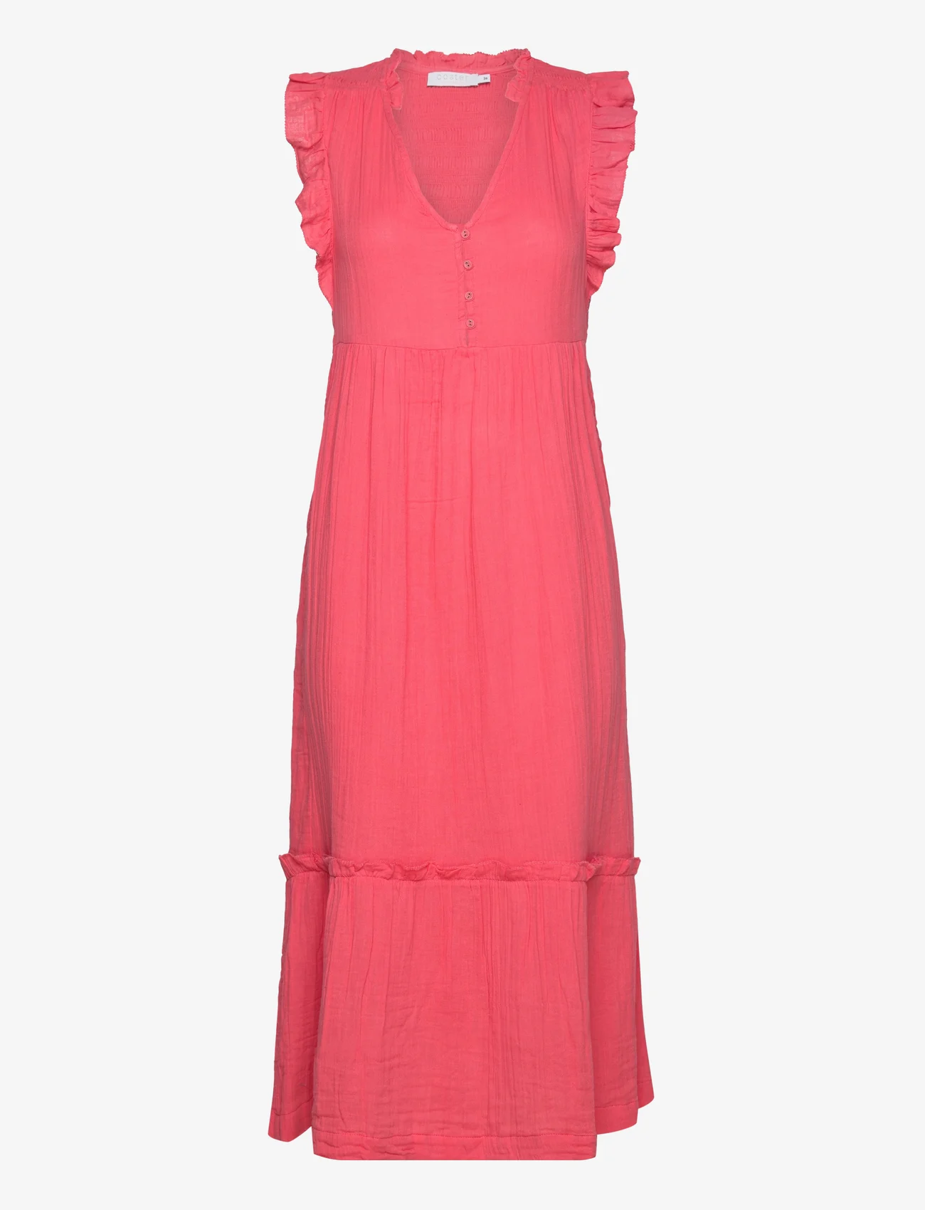 Coster Copenhagen - Long dress - odzież imprezowa w cenach outletowych - intense pink - 0