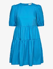 Coster Copenhagen - Short dress with open back - festmode zu outlet-preisen - blue lagune - 0