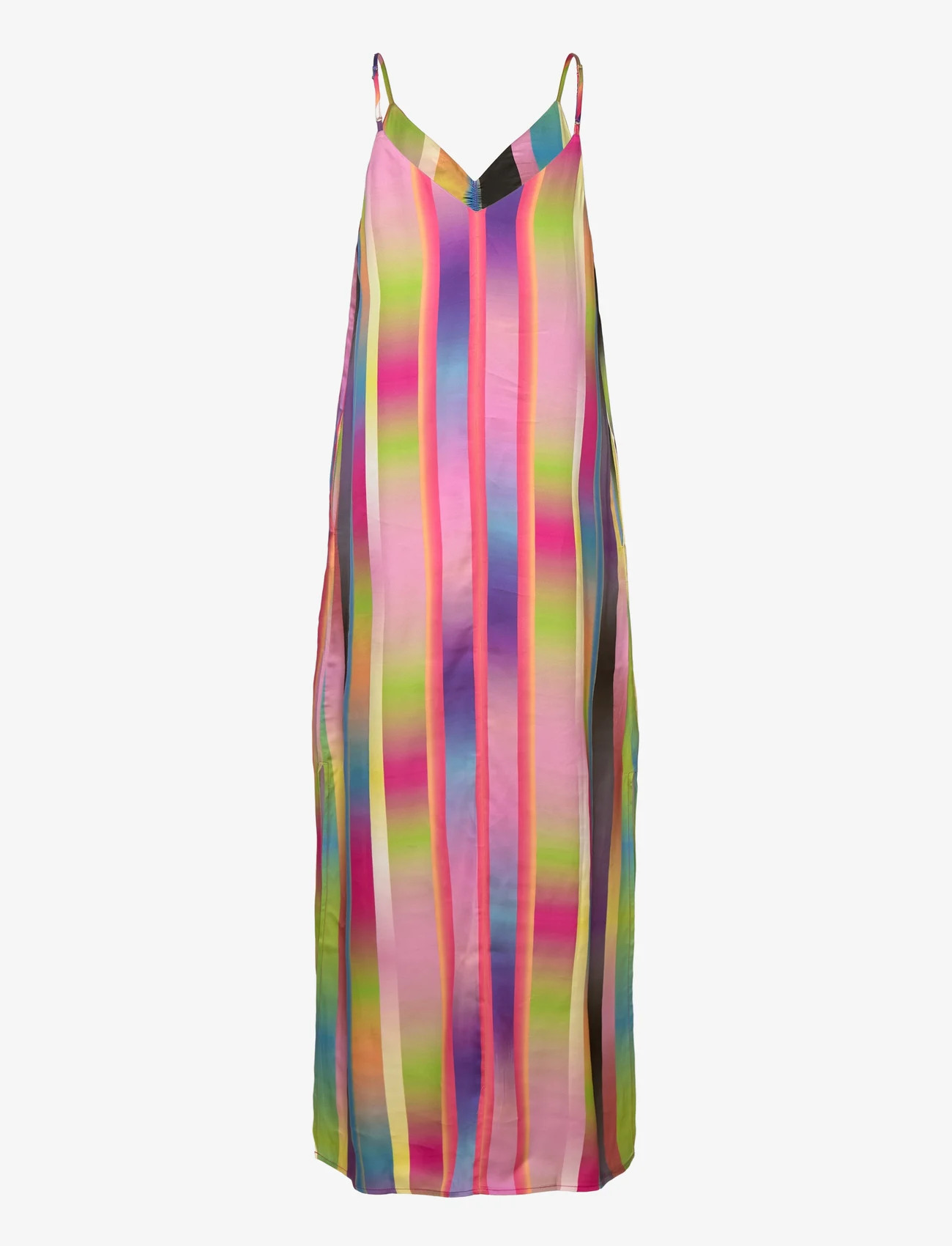 Coster Copenhagen - Slip dress in Faded stripe print - schlupfkleider - faded stripe print - 1
