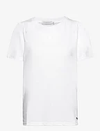 T-shirt with pleats - WHITE