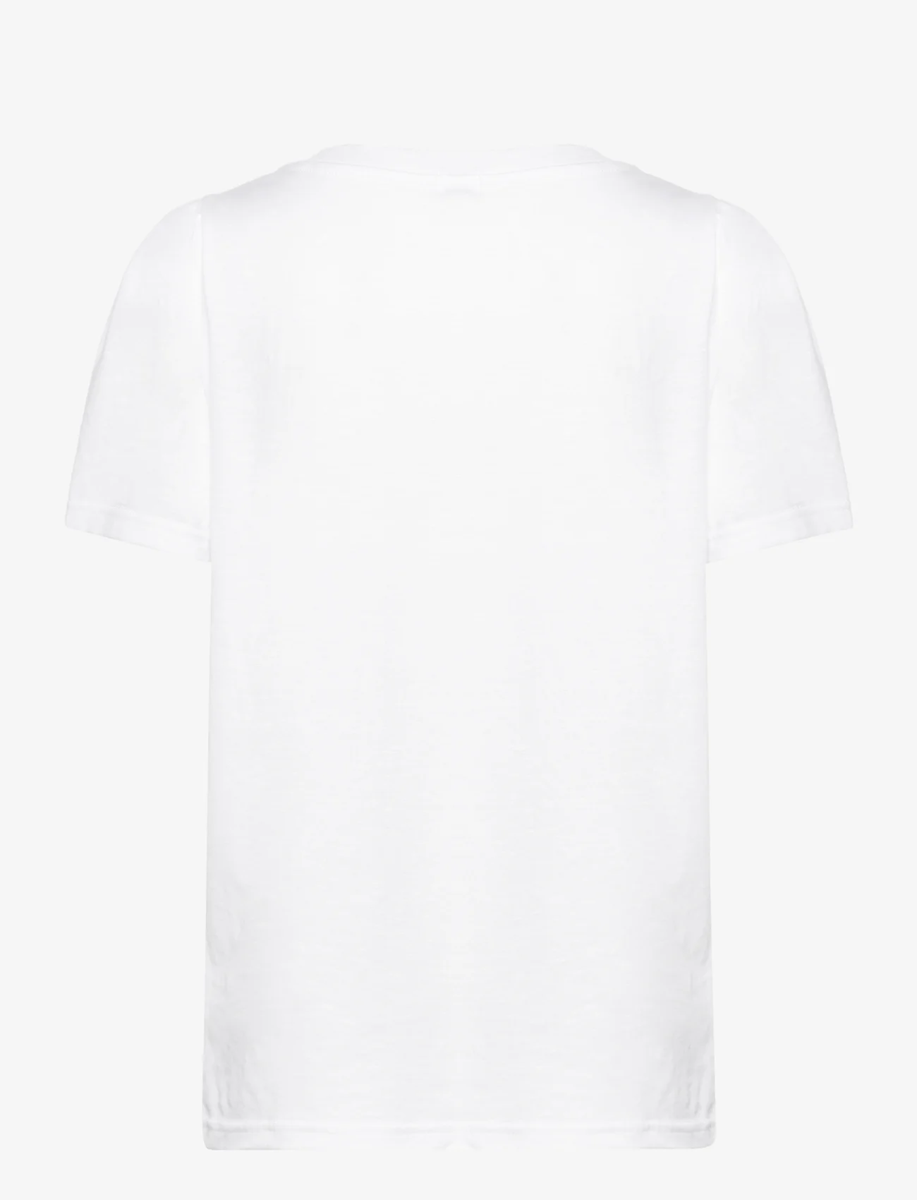 Coster Copenhagen - T-shirt with pleats - mažiausios kainos - white - 1