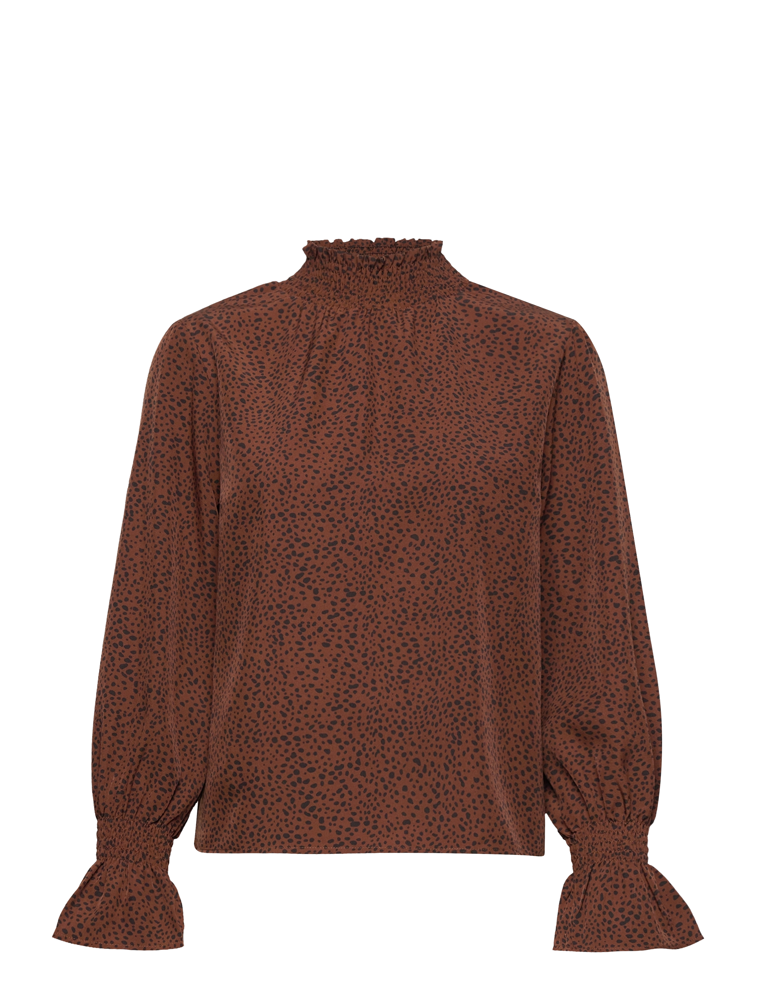 COSTER COPENHAGEN Smock Bluse Braun - 34 - Damen