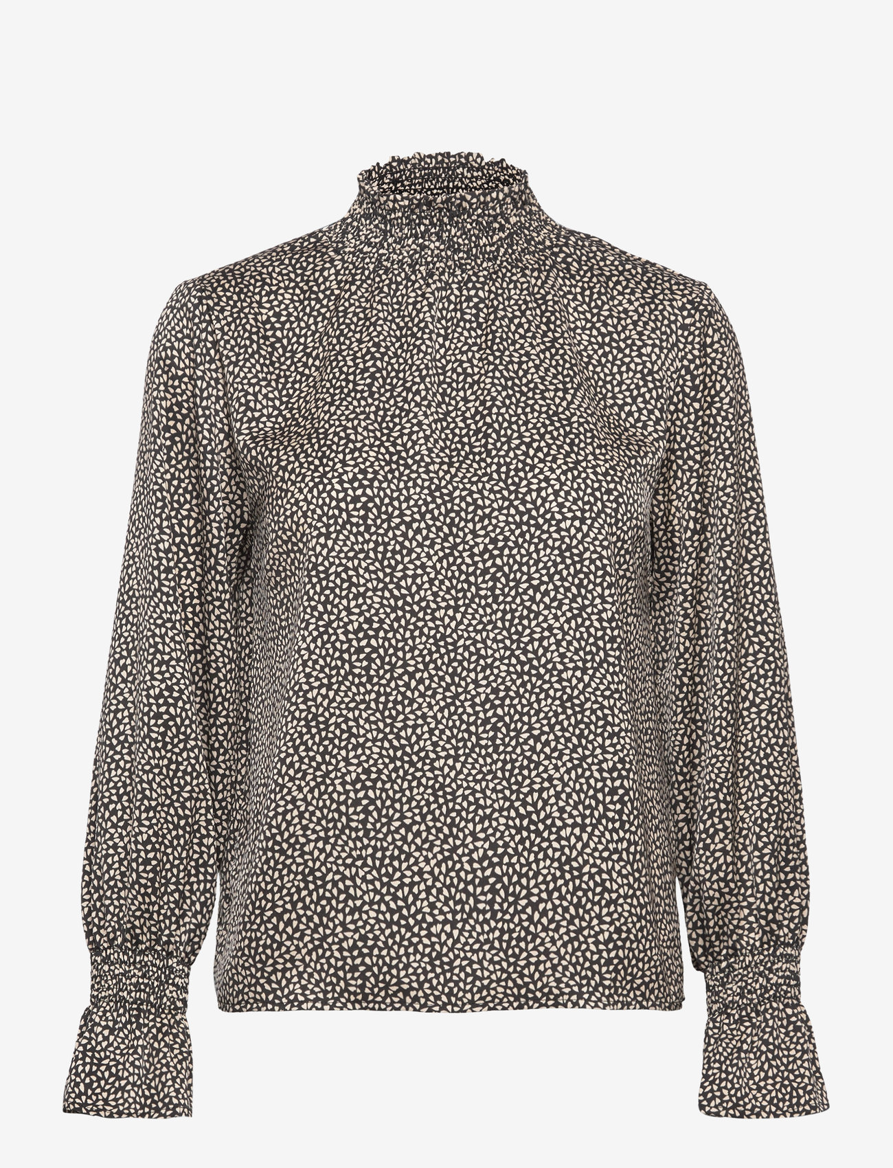 Coster Copenhagen - Smock blouse - langærmede bluser - dot print - 0