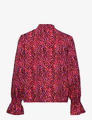 Coster Copenhagen - Smock blouse - blūzes ar garām piedurknēm - japanese waves red - 1