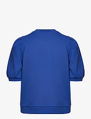 Coster Copenhagen - Sweat shirt with pleats - t-skjorter - electric ocean - 1