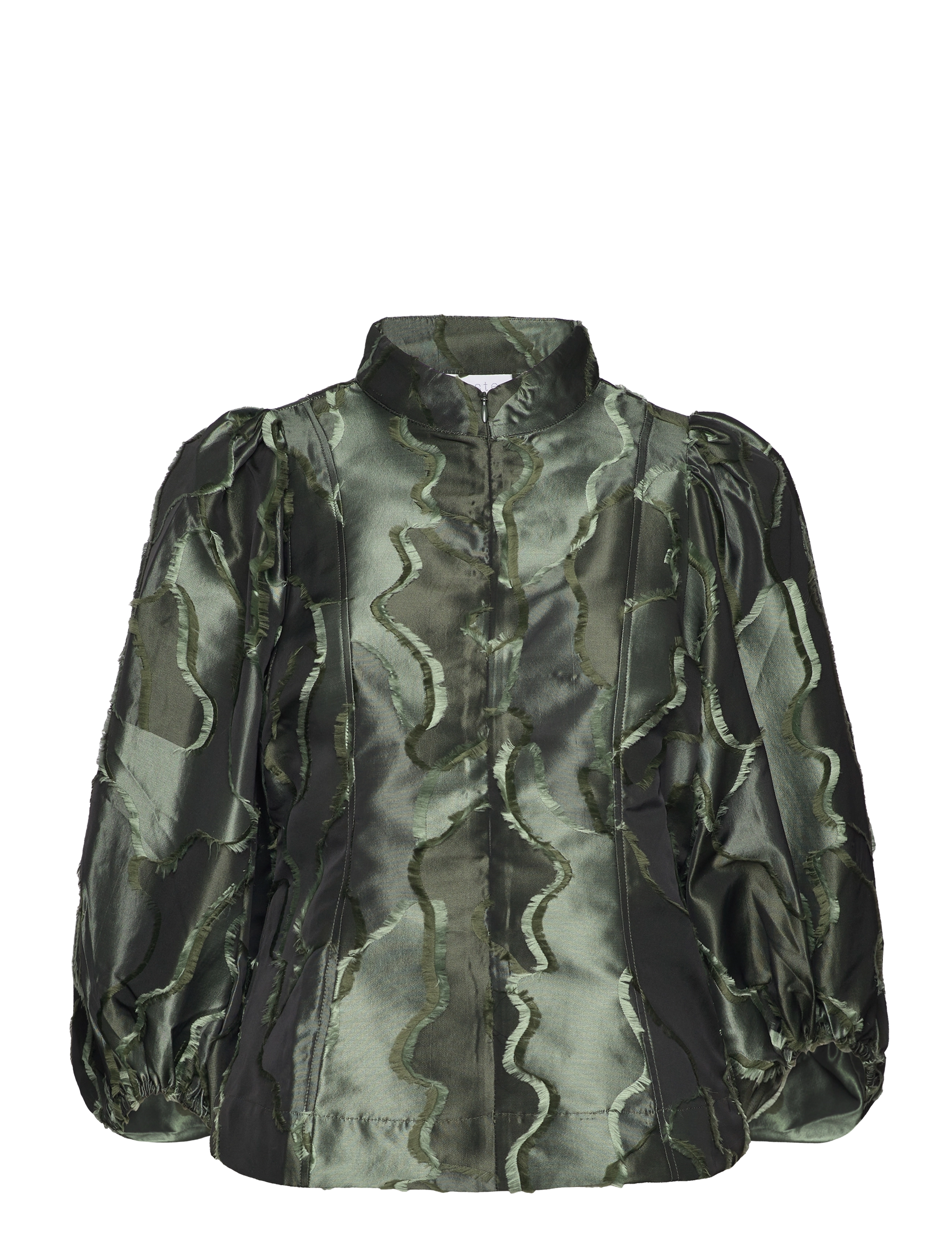 COSTER COPENHAGEN Oberteil With Wide Sleeves Grün - 34 - Damen