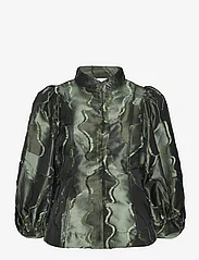 Coster Copenhagen - Top with wide sleeves - short-sleeved blouses - forrest green - 0