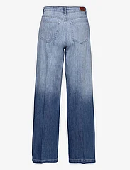 Coster Copenhagen - Jeans with wide legs and press fold - Petra fit - spodnie szerokie - denim fade - 1