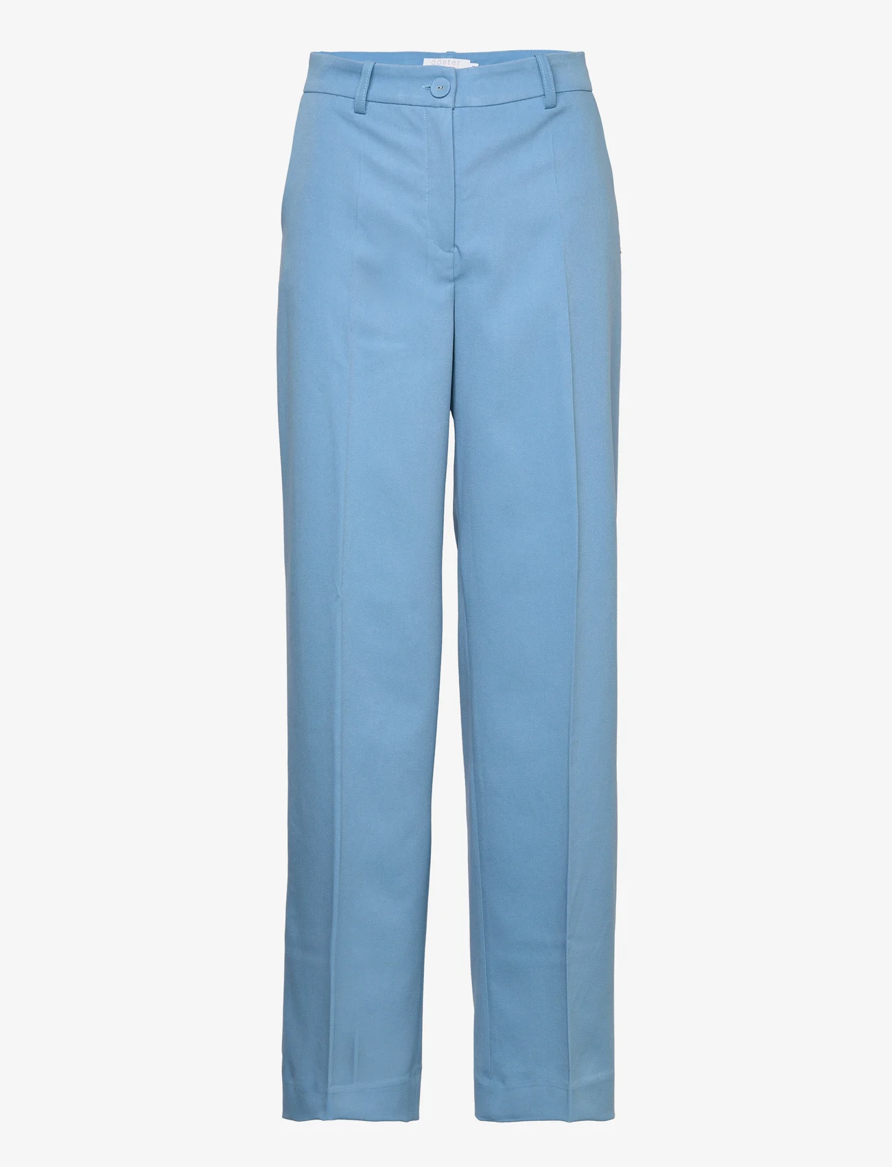 Coster Copenhagen - Pants with wide legs - Petra fit - tailored trousers - cool blue - 0