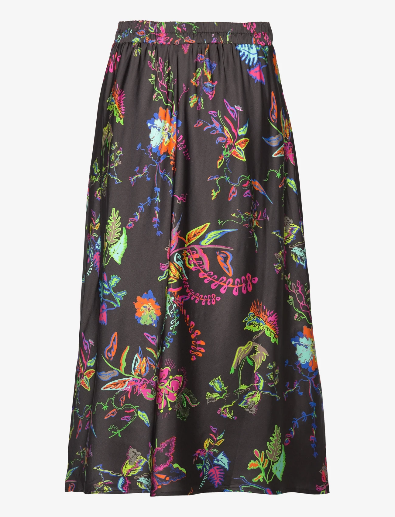 Coster Copenhagen - Skirt in Glowing print - satin skirts - glow print - 1