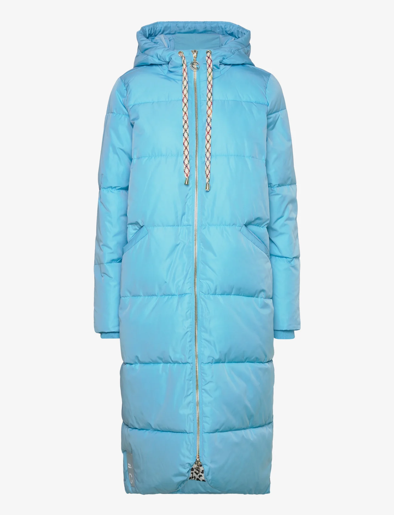 Coster Copenhagen - Long puffer jacket - winter jackets - coastal blue - 0