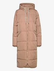 Coster Copenhagen - Long puffer jacket - winter jackets - cognac - 0