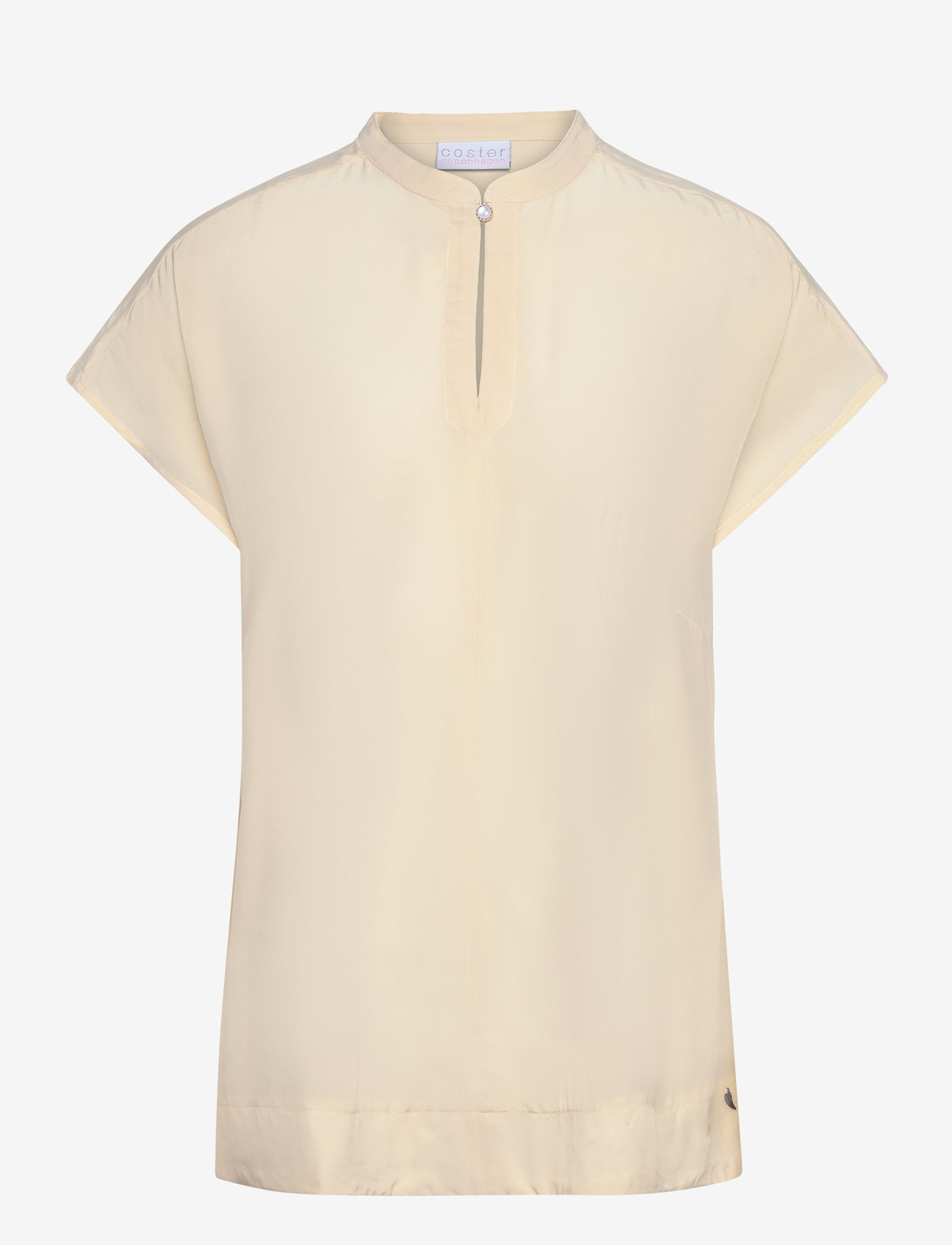 Coster Copenhagen - Top with stand - creme - 0