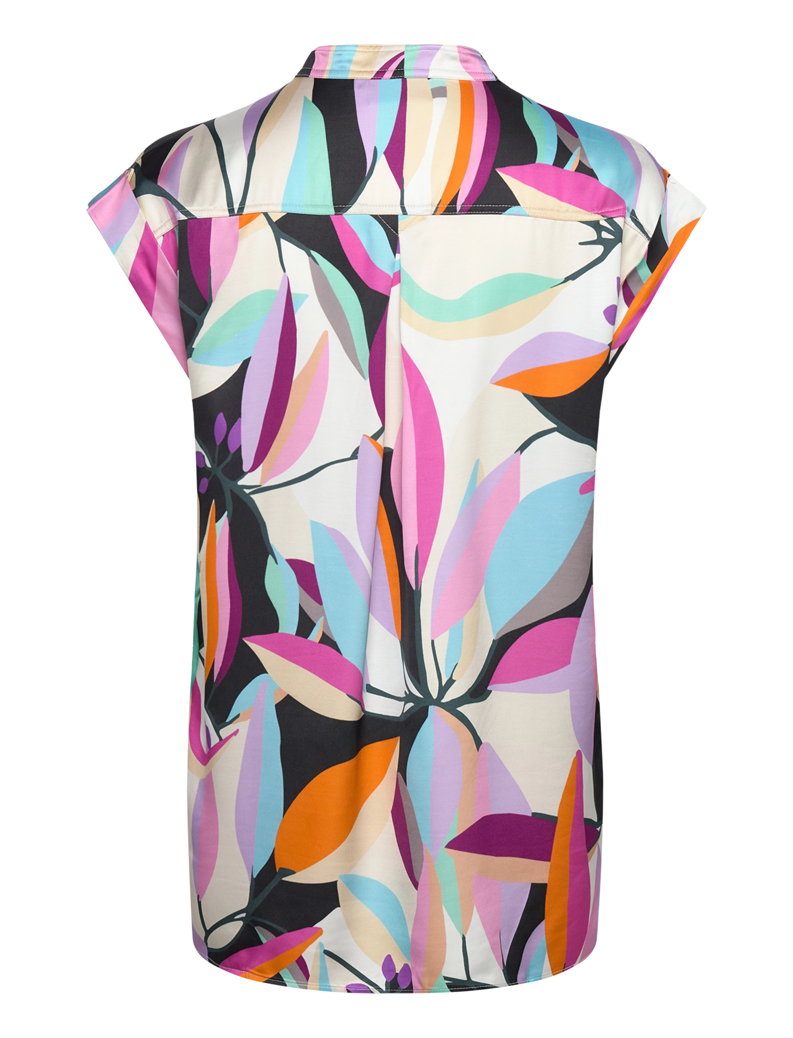 Coster Copenhagen - Shirt in multi leaf print - multi leaf print - 1