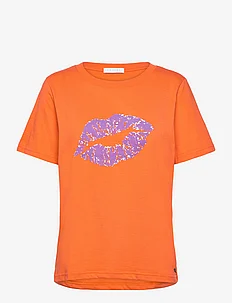 T-shirt with kissing lips - Mid sle, Coster Copenhagen