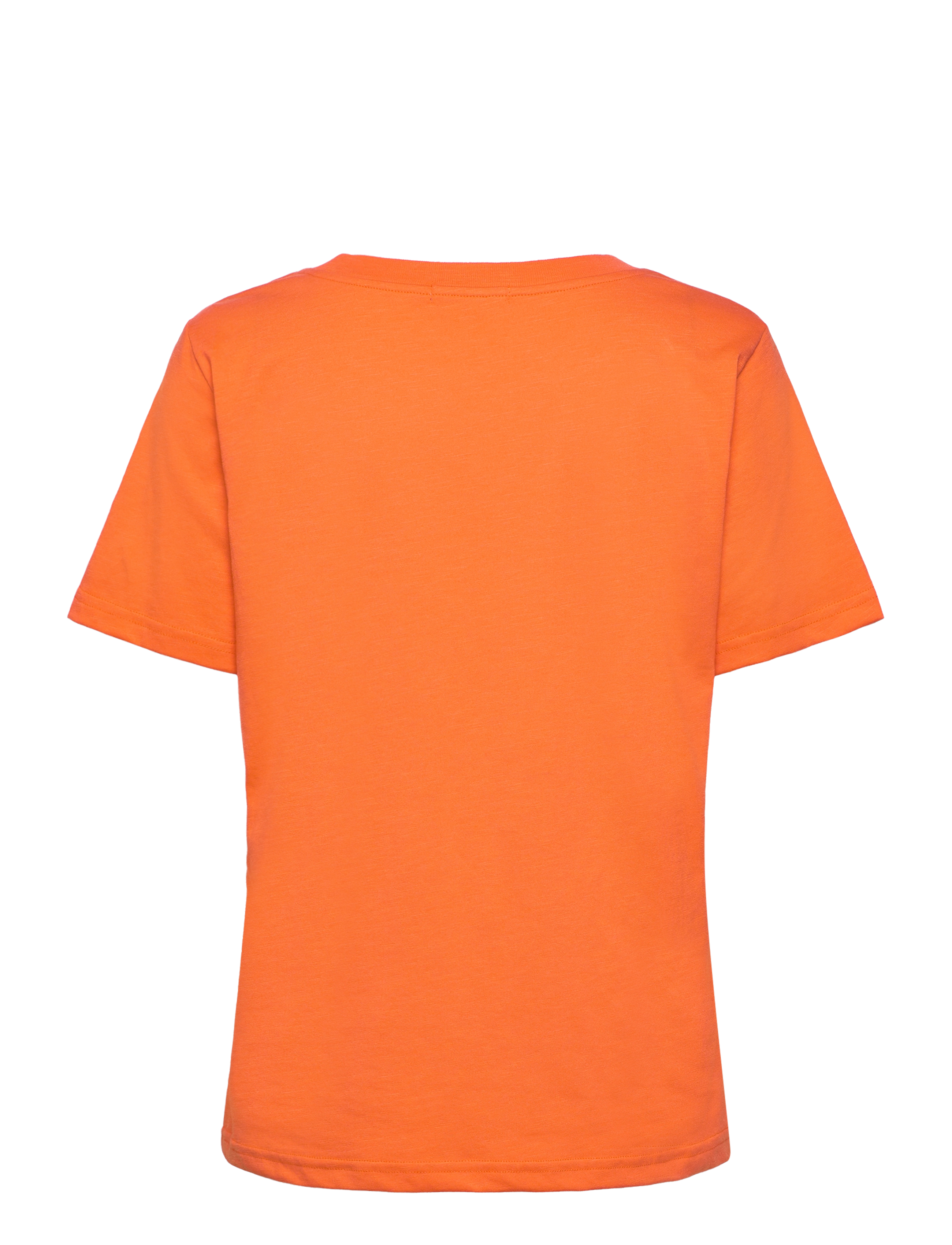 Coster Copenhagen - T-shirt with kissing lips - Mid sle - mandarin - 1