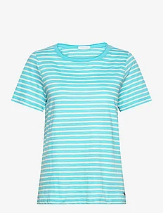 T-shirt with stripes - Mid sleeve, Coster Copenhagen
