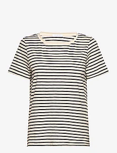 T-shirt with stripes - Mid sleeve, Coster Copenhagen
