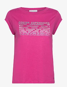 T-shirt with Coster print - Cap sle, Coster Copenhagen