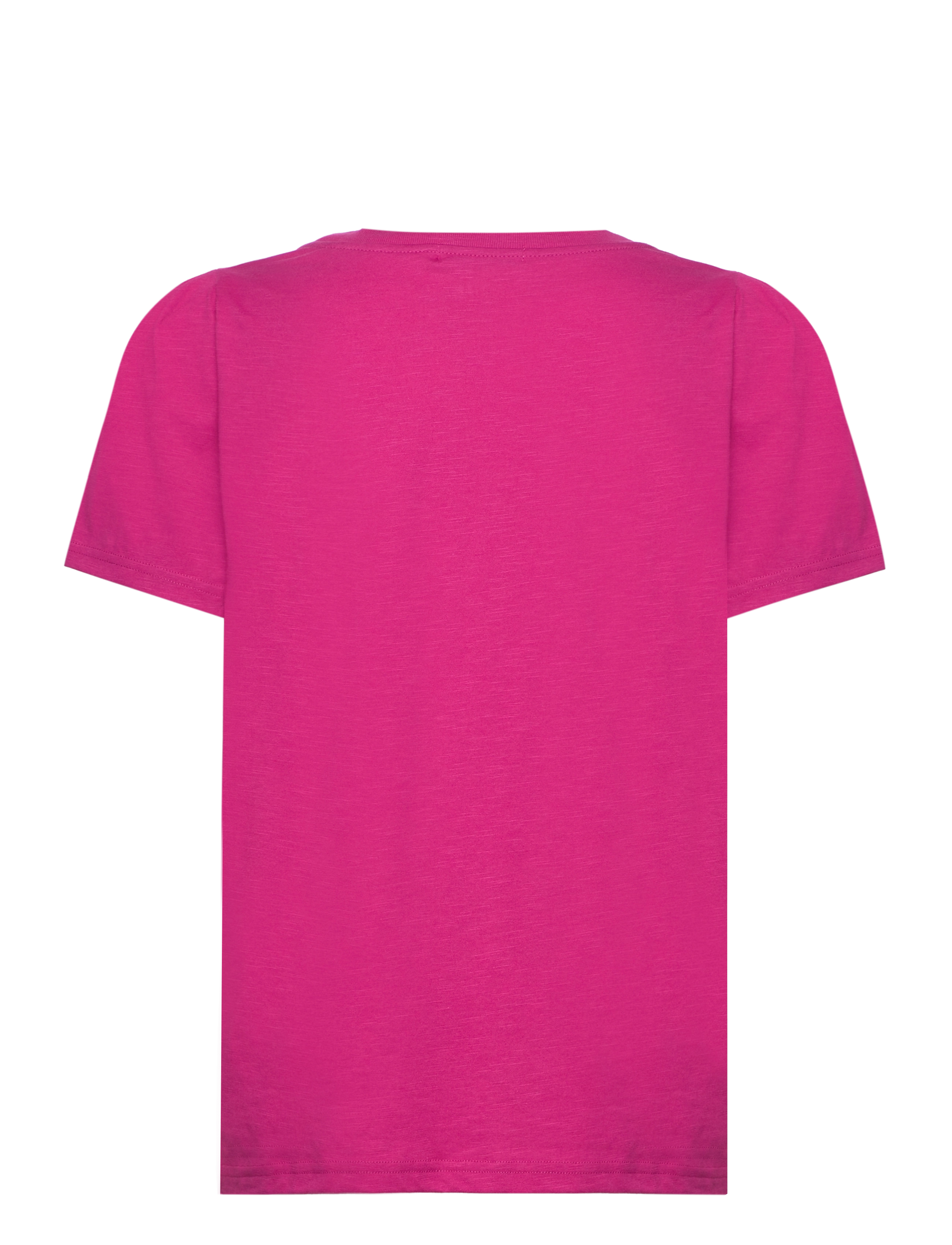 Coster Copenhagen - T-shirt with pleats - laveste priser - berry - 1