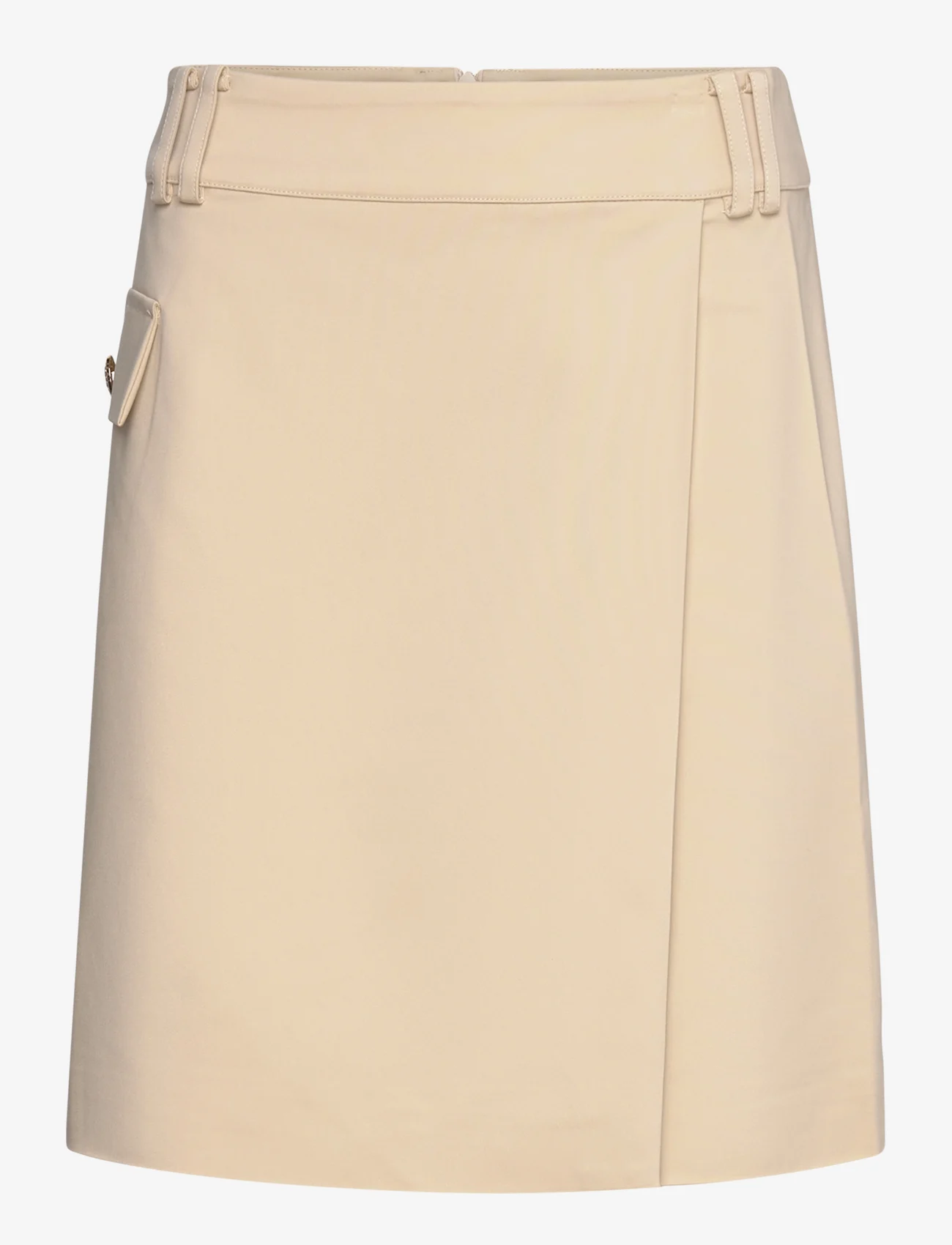 Coster Copenhagen - Short skirt with utility details - vakarėlių drabužiai išparduotuvių kainomis - creme - 0