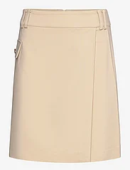 Coster Copenhagen - Short skirt with utility details - party wear at outlet prices - creme - 0