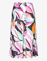 Coster Copenhagen - Skirt in multi leaf print - Sille f - satininiai sijonai - multi leaf print - 0