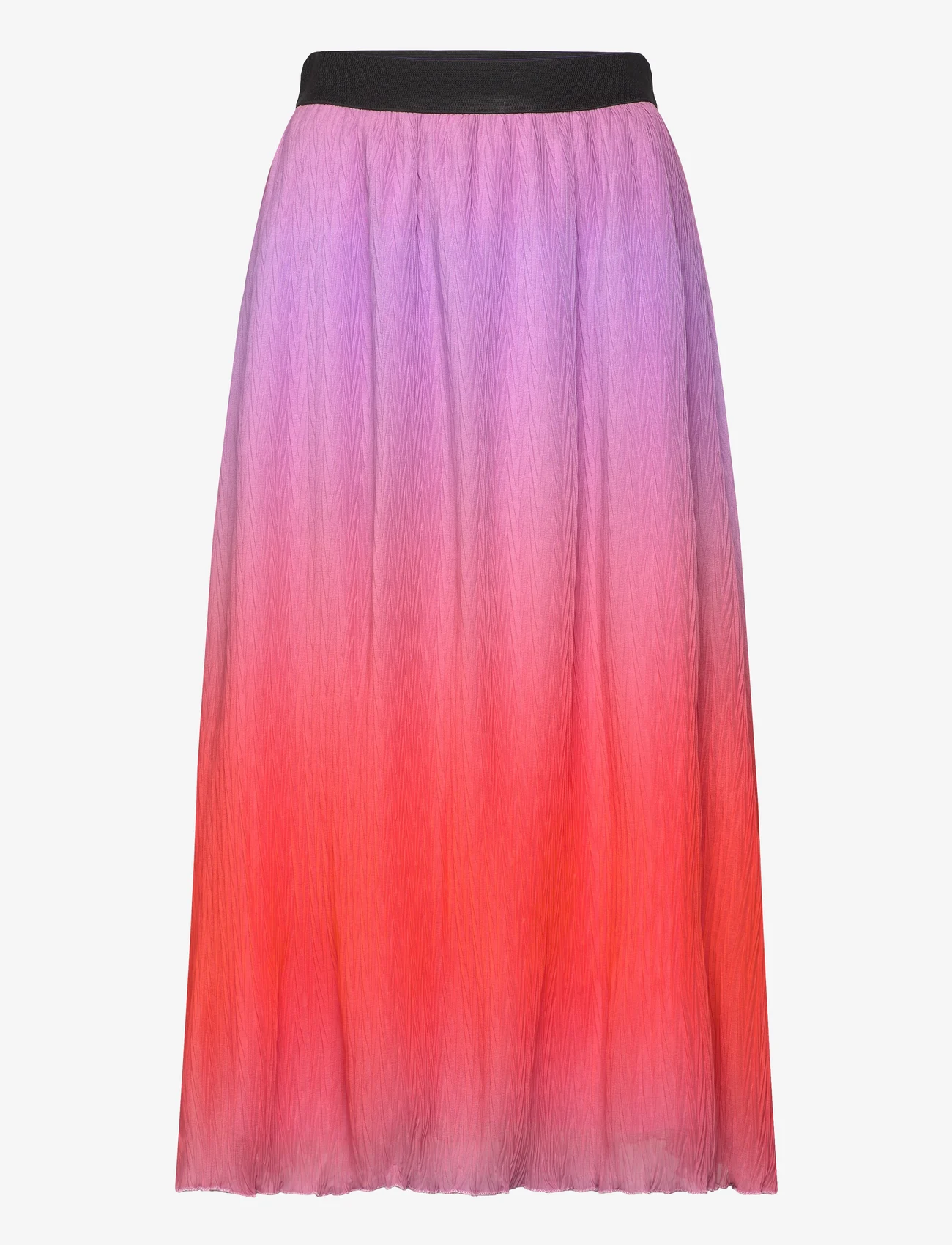 Coster Copenhagen - Plissé skirt in dip dye - midi kjolar - two color plisse - 0