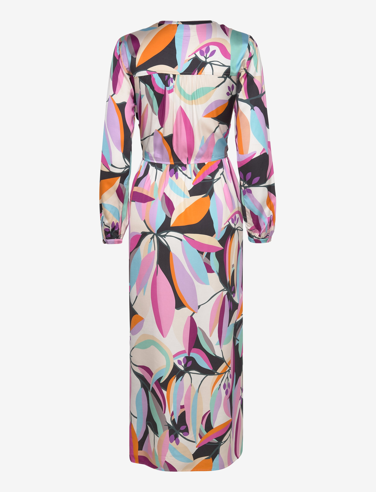 Coster Copenhagen - Dress in multi leaf print - abendkleider - multi leaf print - 1