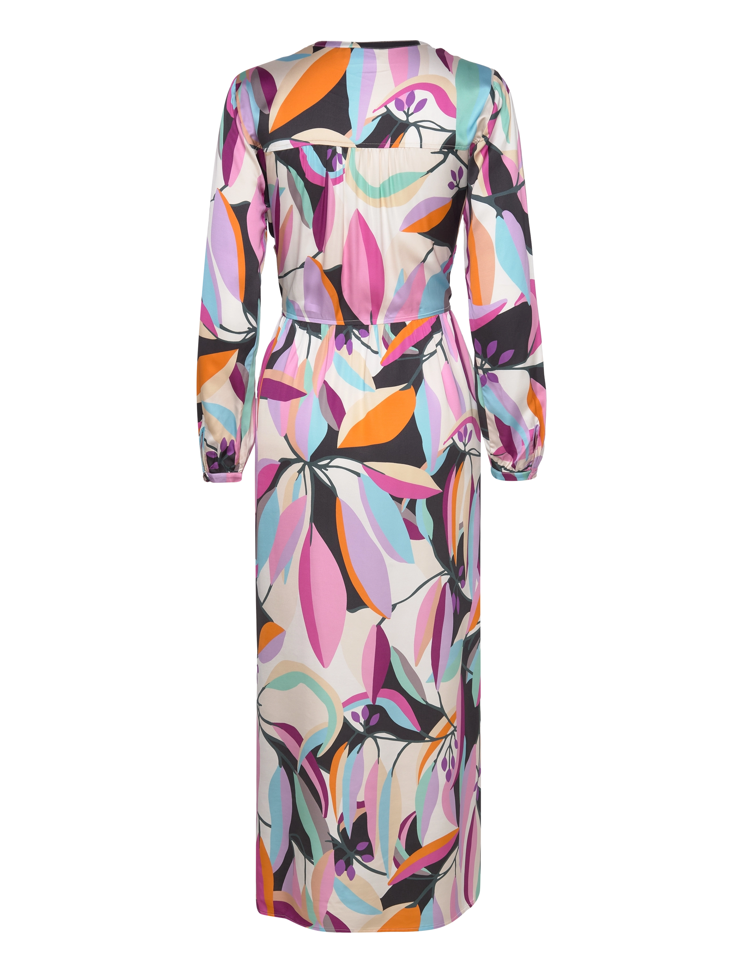 Coster Copenhagen - Dress in multi leaf print - multi leaf print - 1
