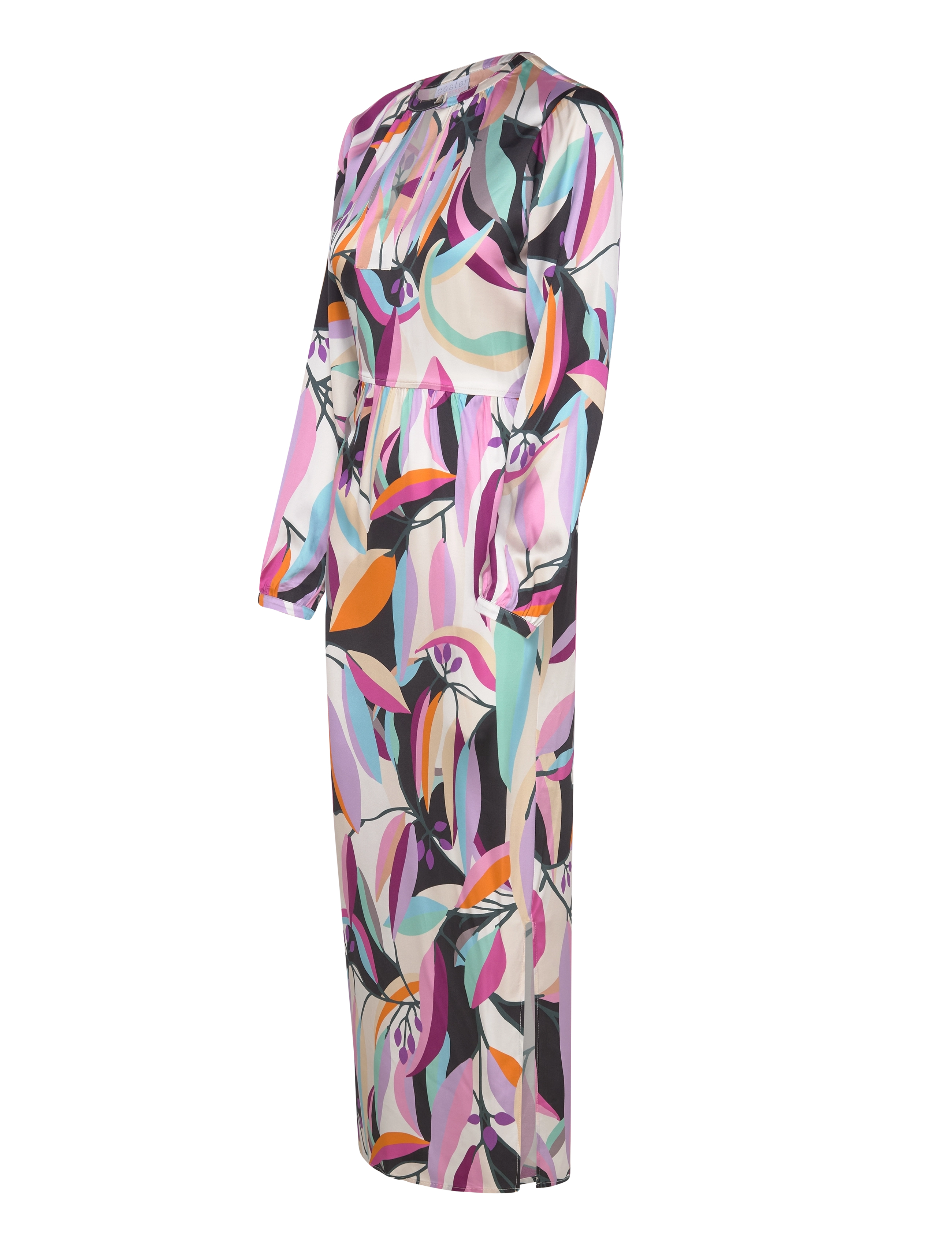 Coster Copenhagen - Dress in multi leaf print - multi leaf print - 2