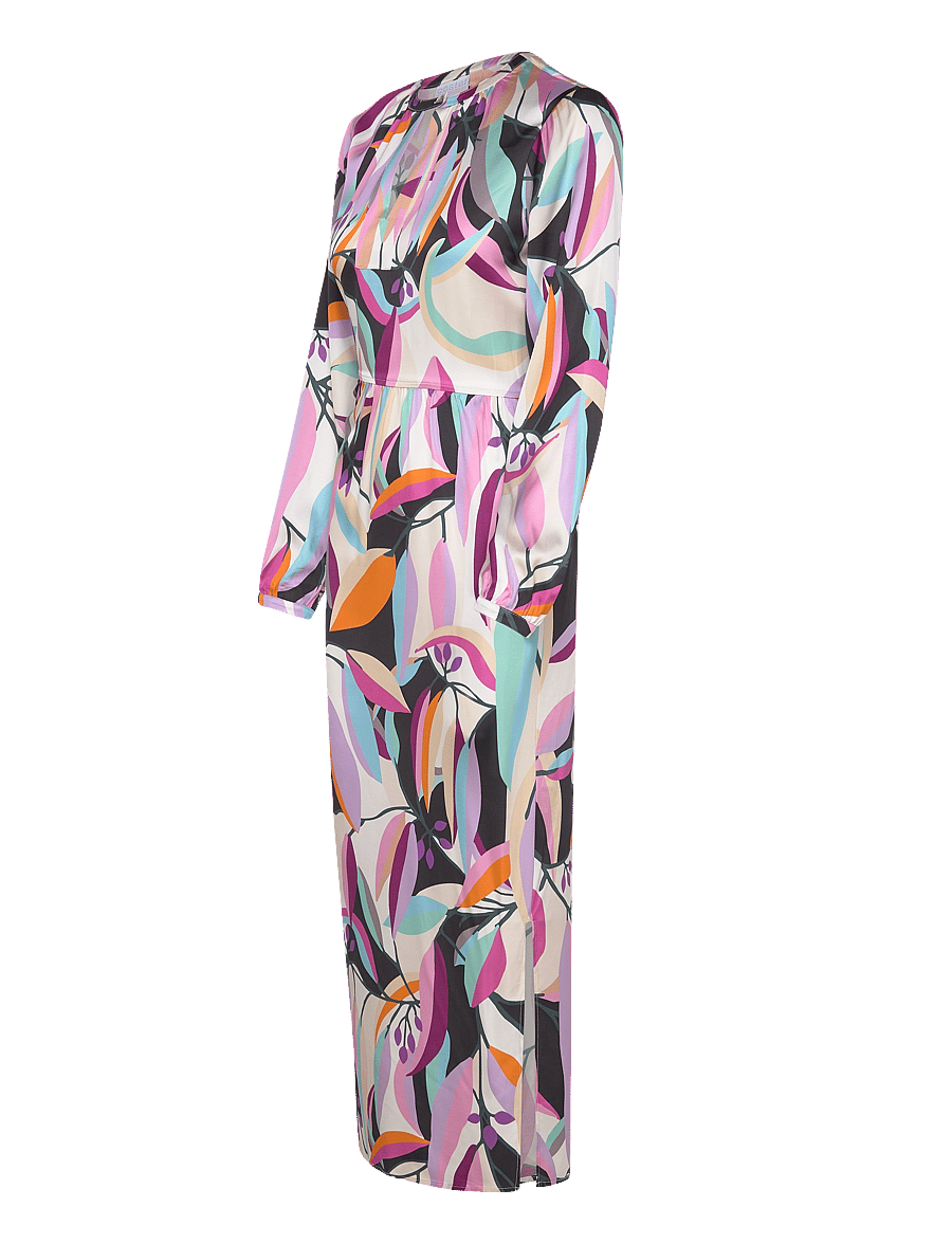 Coster Copenhagen - Dress in multi leaf print - multi leaf print - 2