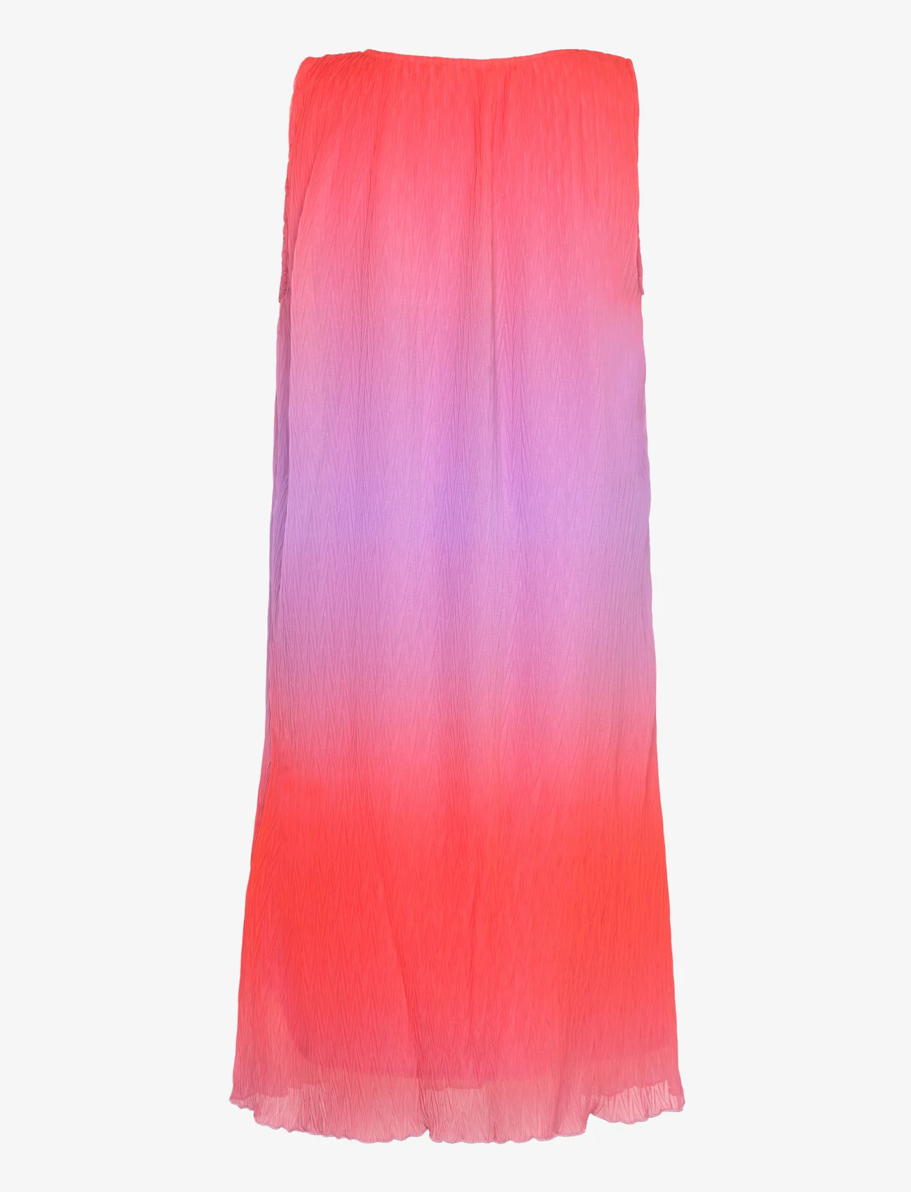 Coster Copenhagen - Plissé dress in dip dye - sommerkjoler - two color plisse - 1