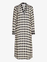 Coster Copenhagen - Long dress in houndstooth print - midi dresses - houndstooth mix print - 2