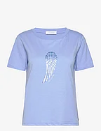 T-shirt with wing - BRIGHT SKY BLUE