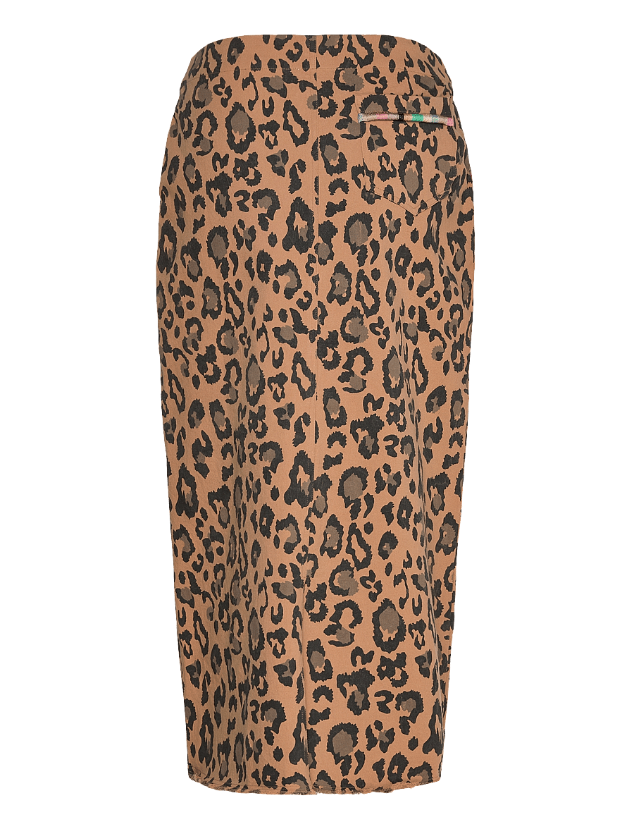 Coster Copenhagen - Skirt in blurry leo print - midi-röcke - blurry leo print - 2