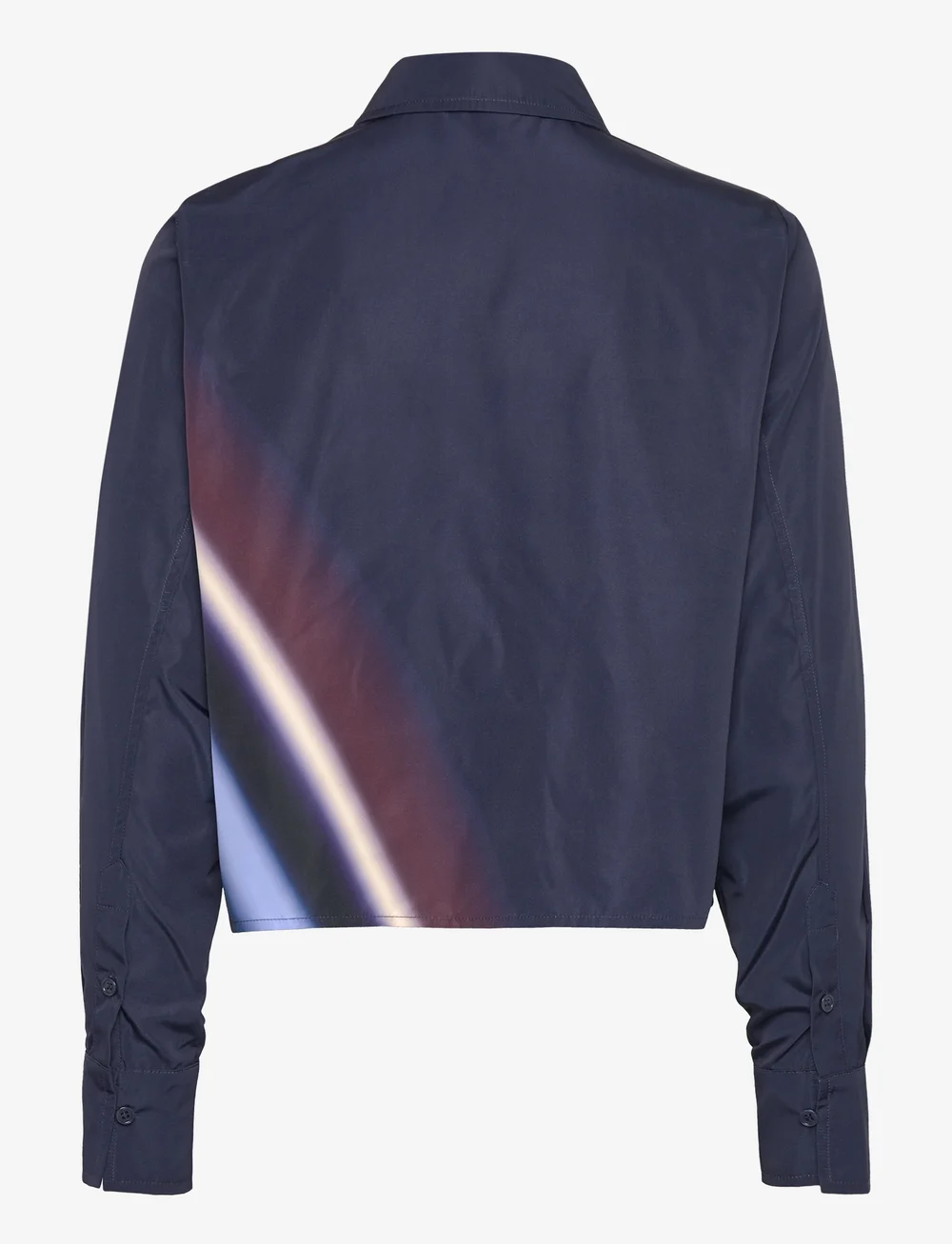 Coster Copenhagen - Boxy shirt with ray print - langærmede skjorter - ray print - 1