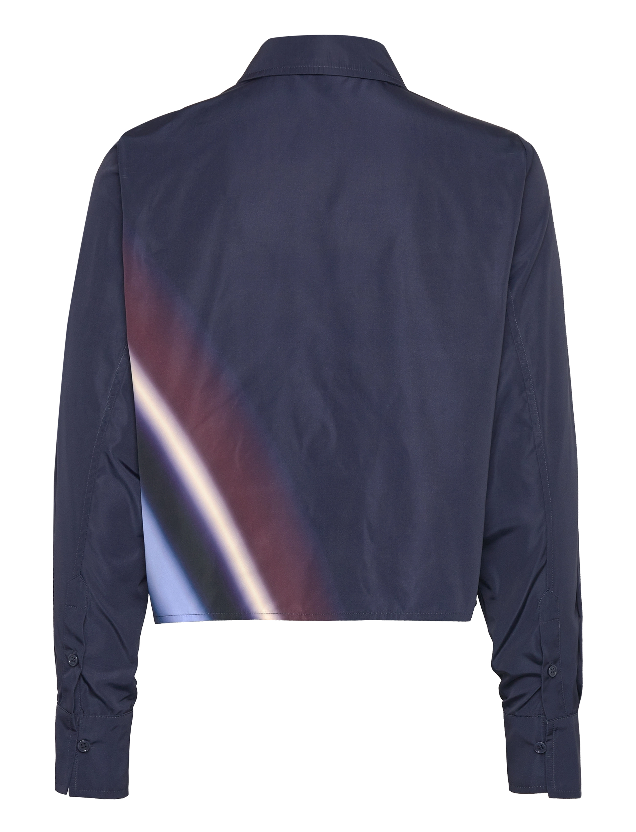 Coster Copenhagen - Boxy shirt with ray print - langærmede skjorter - ray print - 1