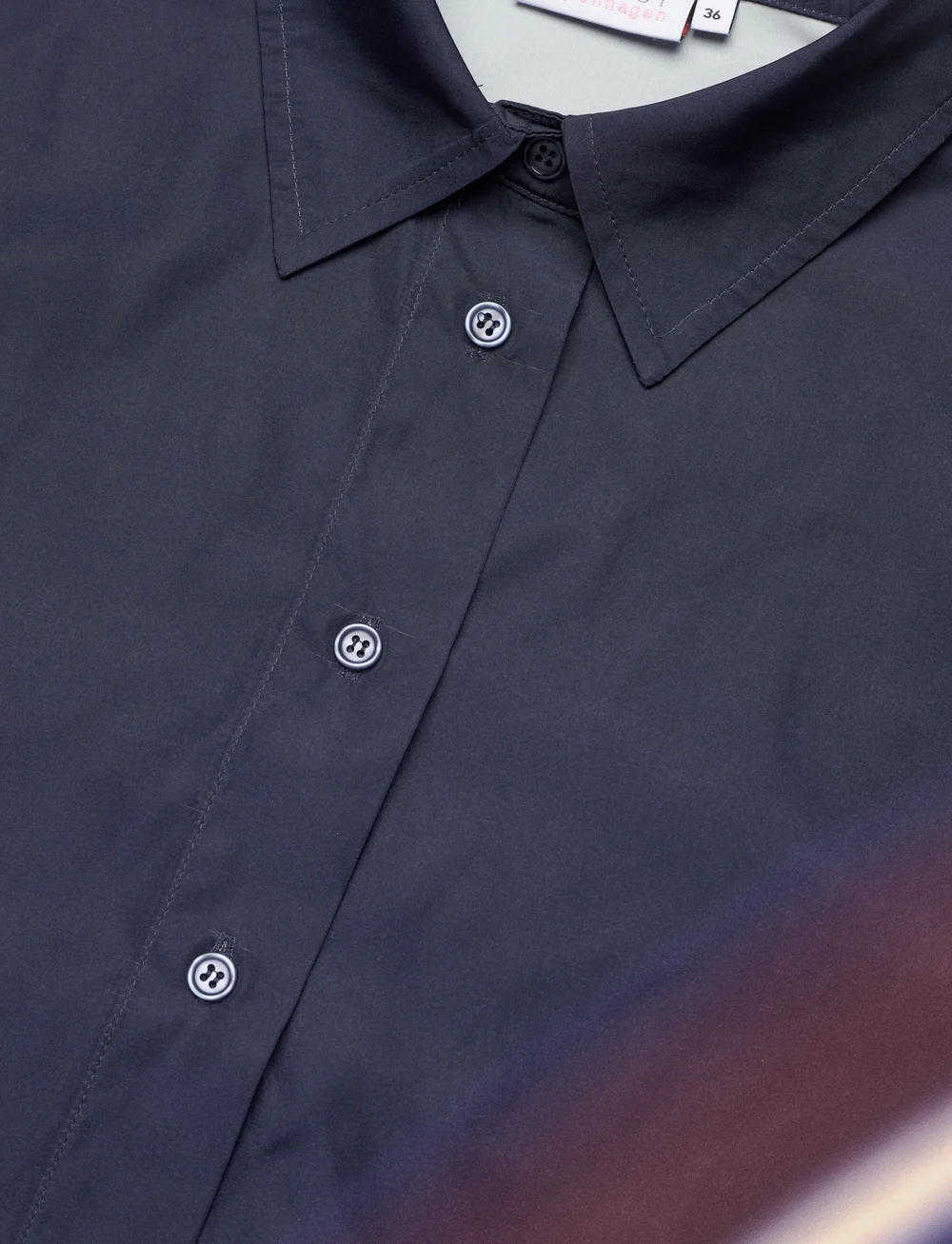 Coster Copenhagen - Boxy shirt with ray print - langærmede skjorter - ray print - 2