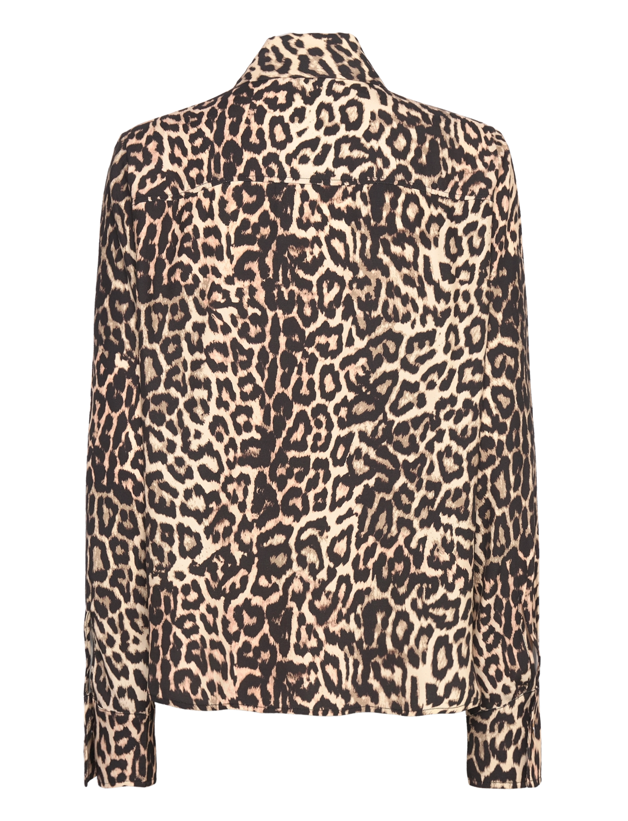 Coster Copenhagen - Shirt in leo print - langärmlige blusen - leo print - 1