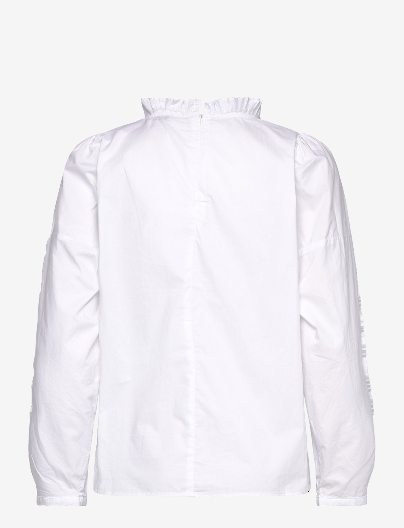 Coster Copenhagen - Shirt with ruffles - pikkade varrukatega pluusid - white - 1