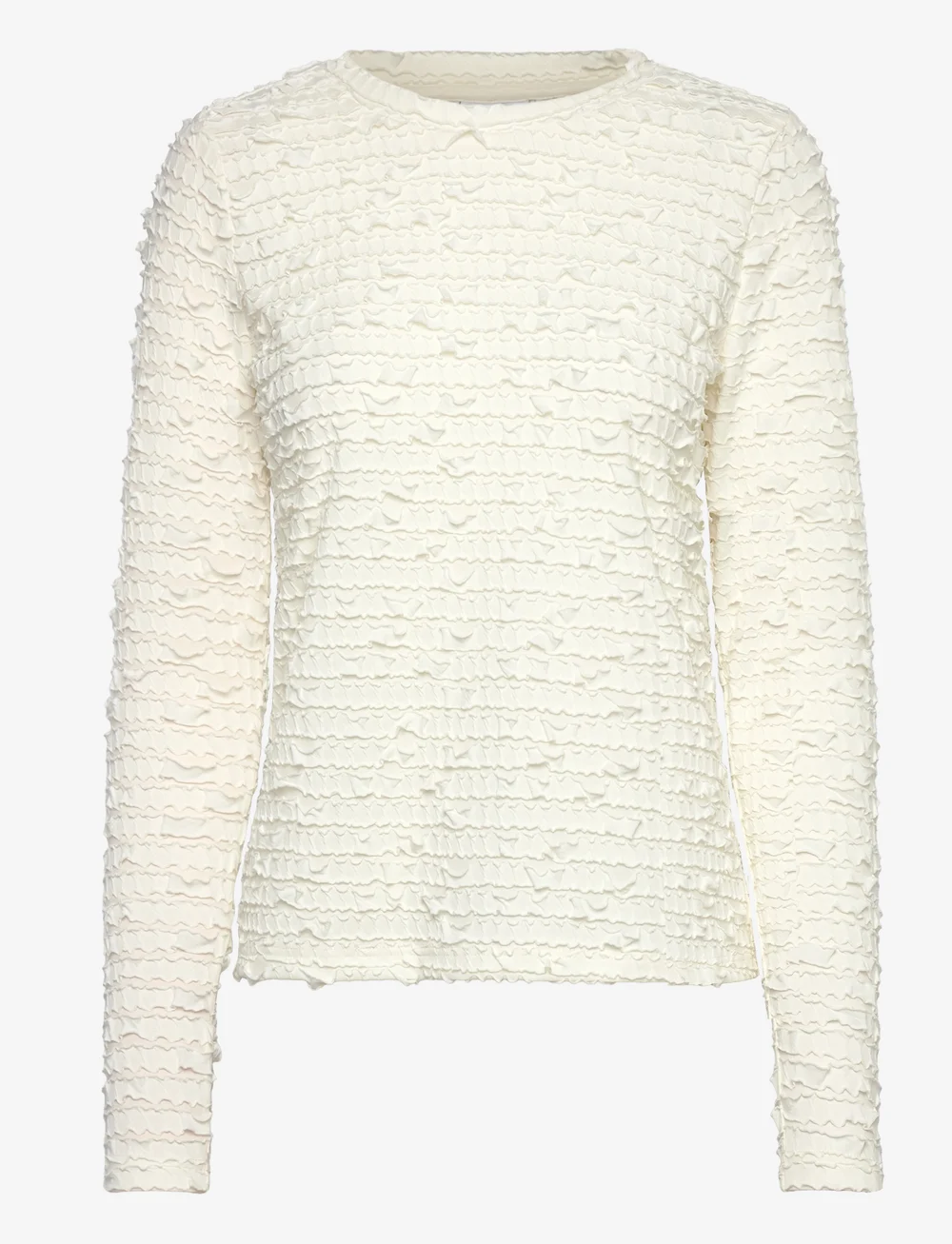 Coster Copenhagen - Jersey blouse - langärmlige blusen - creme - 0