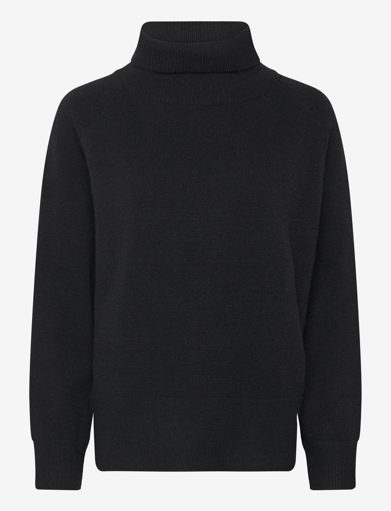 Coster Copenhagen - Sweater with high neck - Comfy knit - rullekraver - black - 0