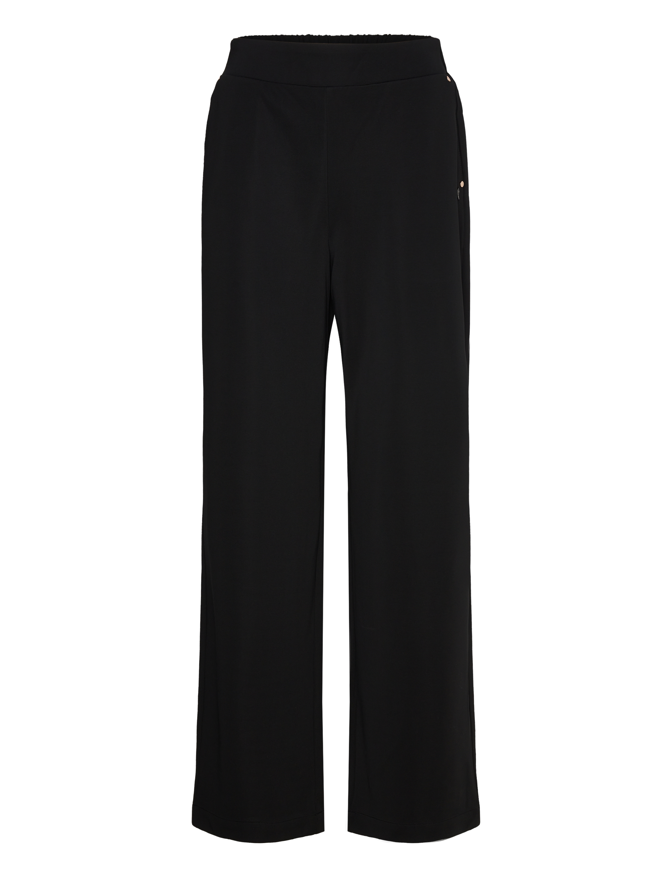 COSTER COPENHAGEN Jersey Hosen - Sille Fit Schwarz - 40 - Damen