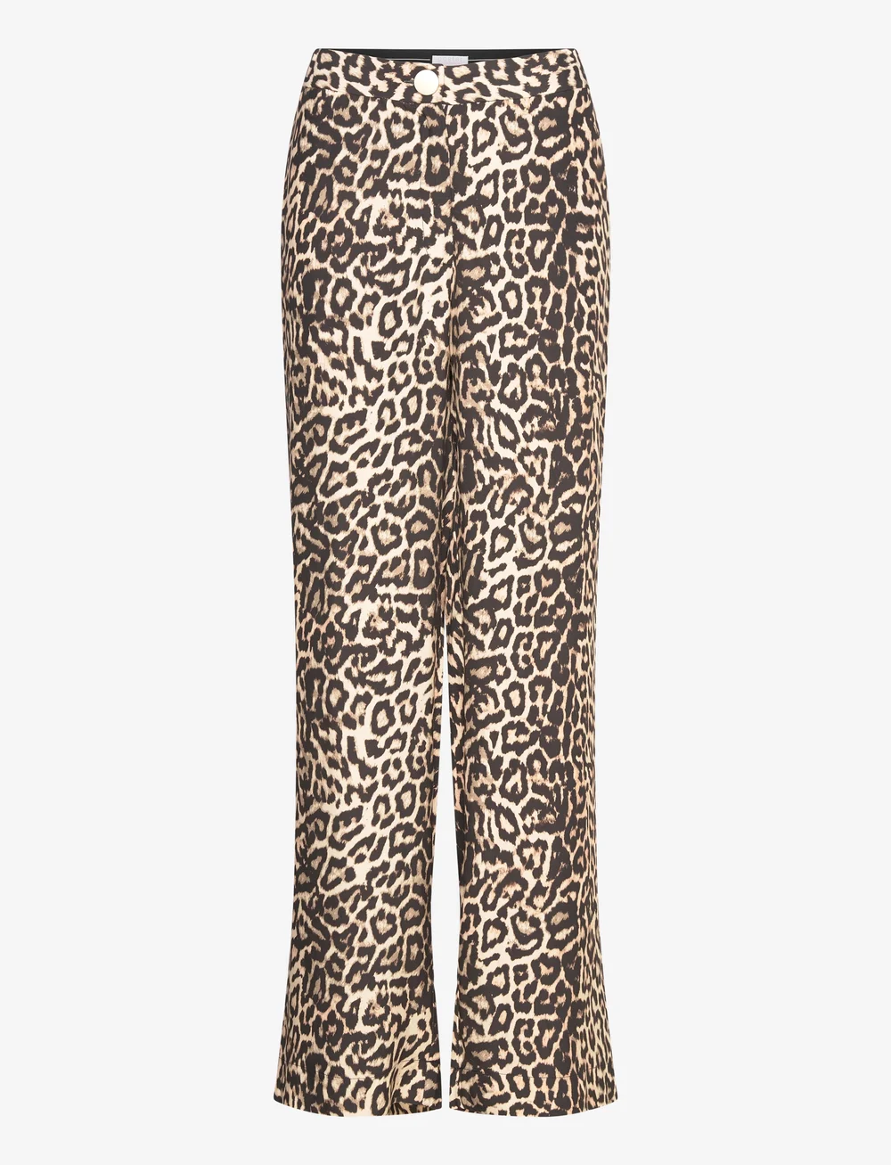 Coster Copenhagen - Pants in leo print - Petra fit - hosen mit weitem bein - leo print - 0