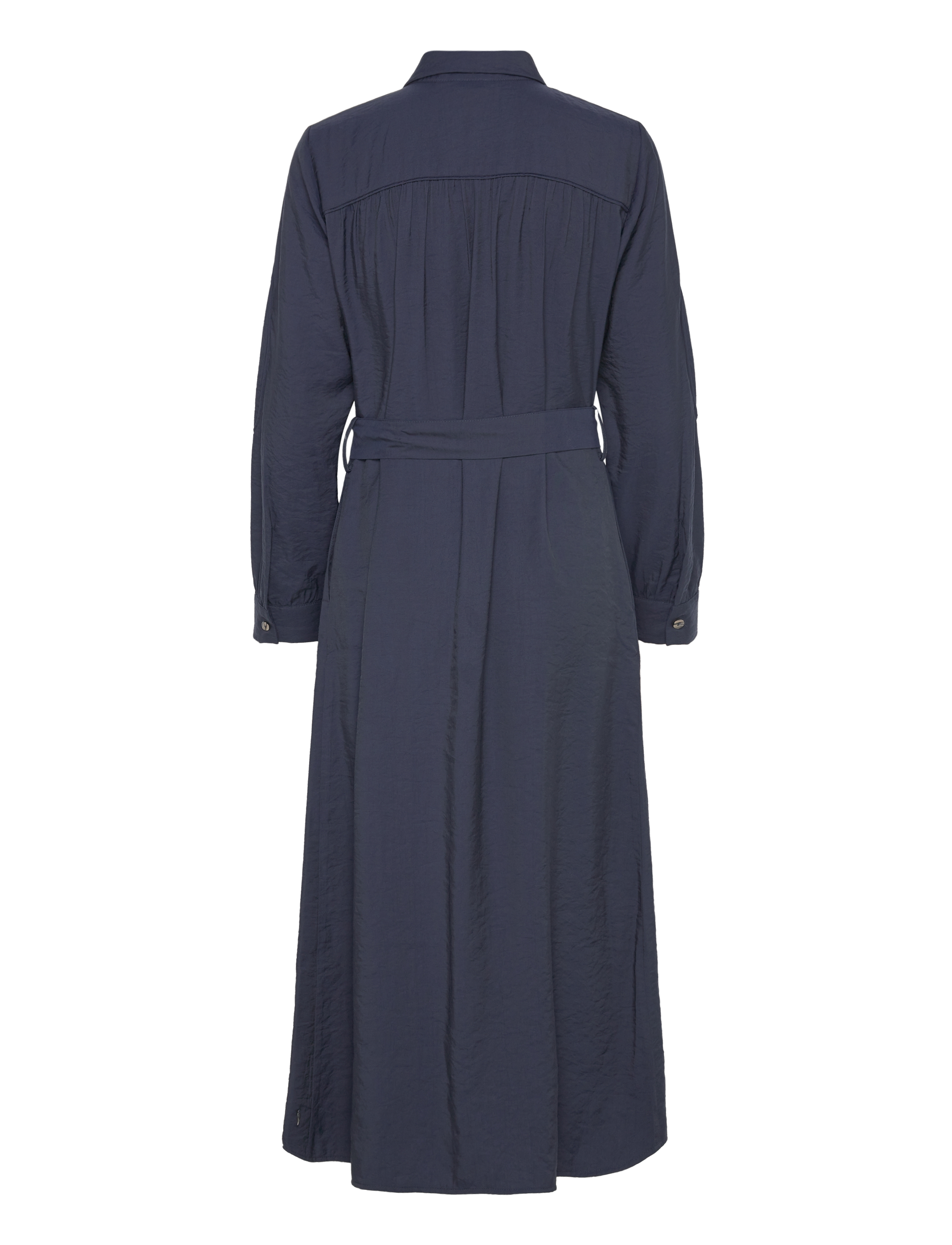 Coster Copenhagen - Dress with belt - dark blue - 1