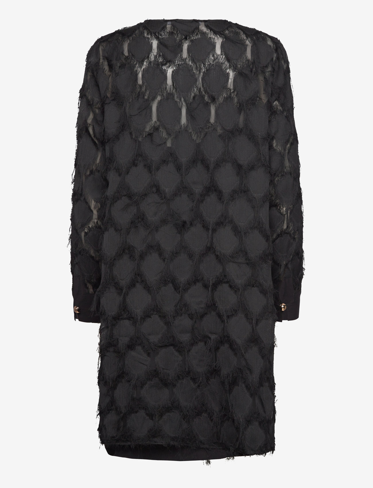 Coster Copenhagen - Dress in fluffy lace - spitzenkleider - black - 2
