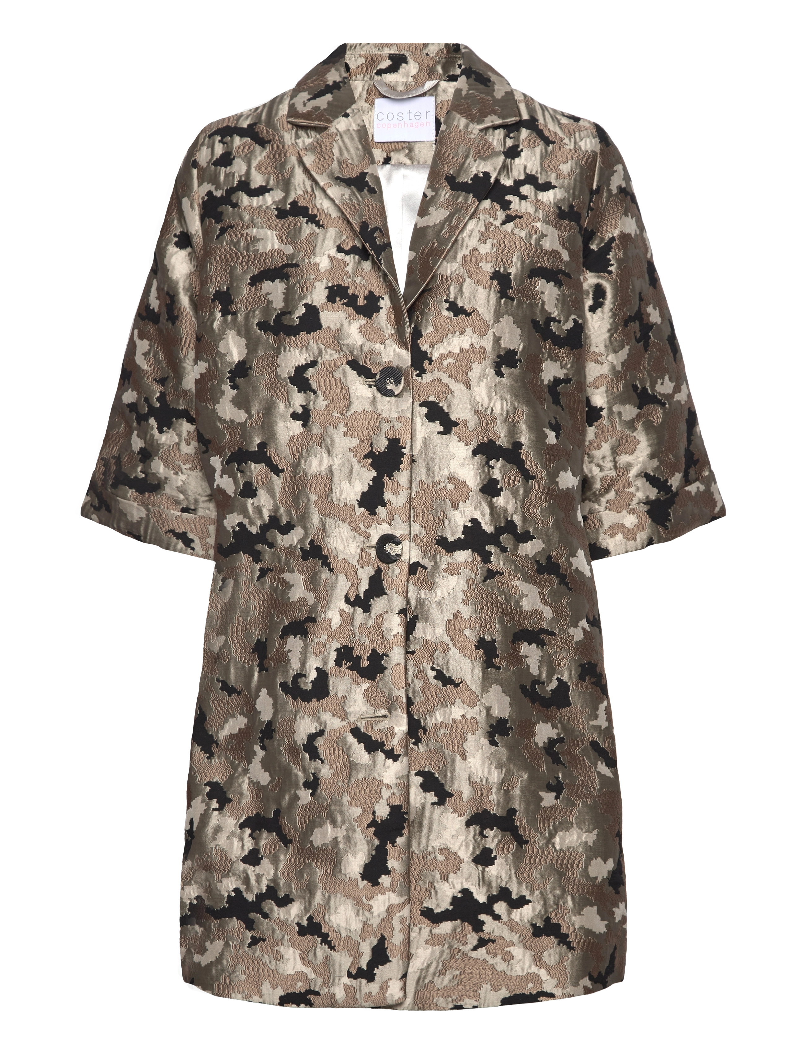 COSTER COPENHAGEN Jacquard Jacke Patterned - 38 - Damen