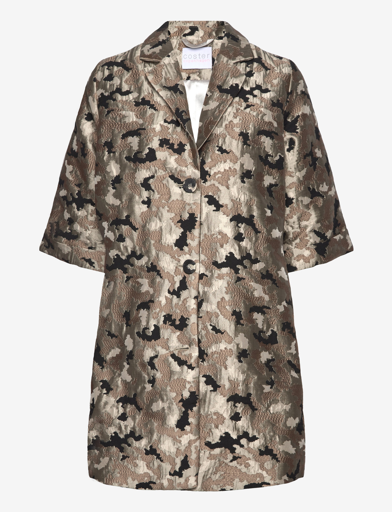 Coster Copenhagen - Jacquard jacket - vårjackor - graphic jaquard - 0